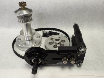 5011-947 BB CHEVY OR  LS  MOTORPLATE   Belt Drive w a 6 OR 3  HOLE MANDREL FOR BALANCERS